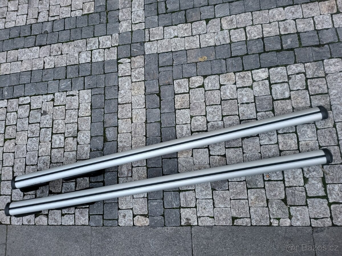 zánovní příčníky 118cm Menabo Brio +2klíče - 5