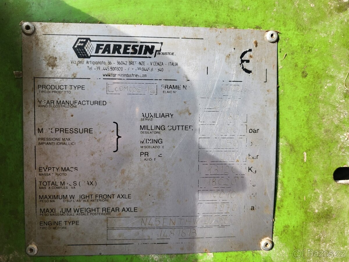 Krmný vůz Faresin Ecomode 14 - 5