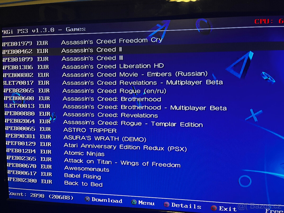 Playstation 3 Super Slim HEN + PKGi Store / 500 GB + 37 her - 5