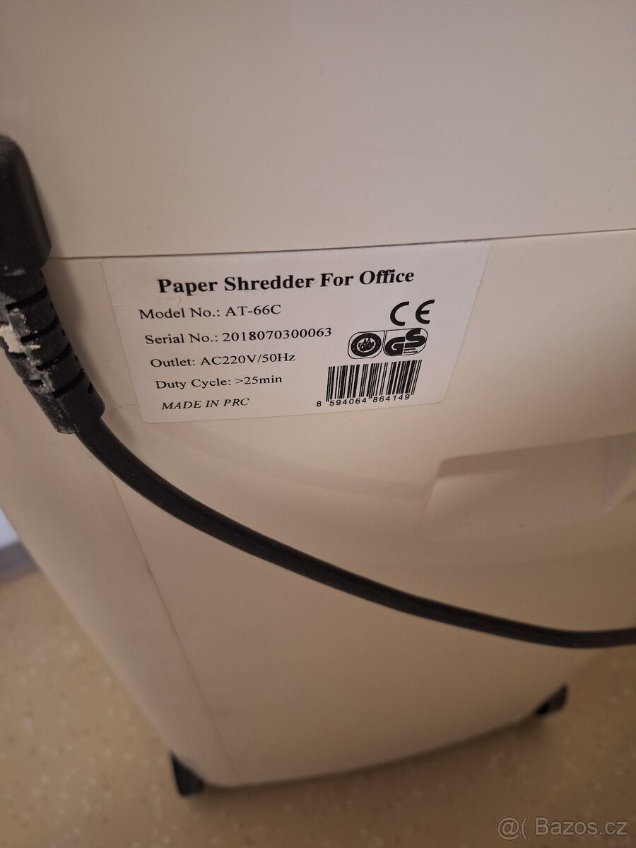 Skartovací stroj AT-66C - 5