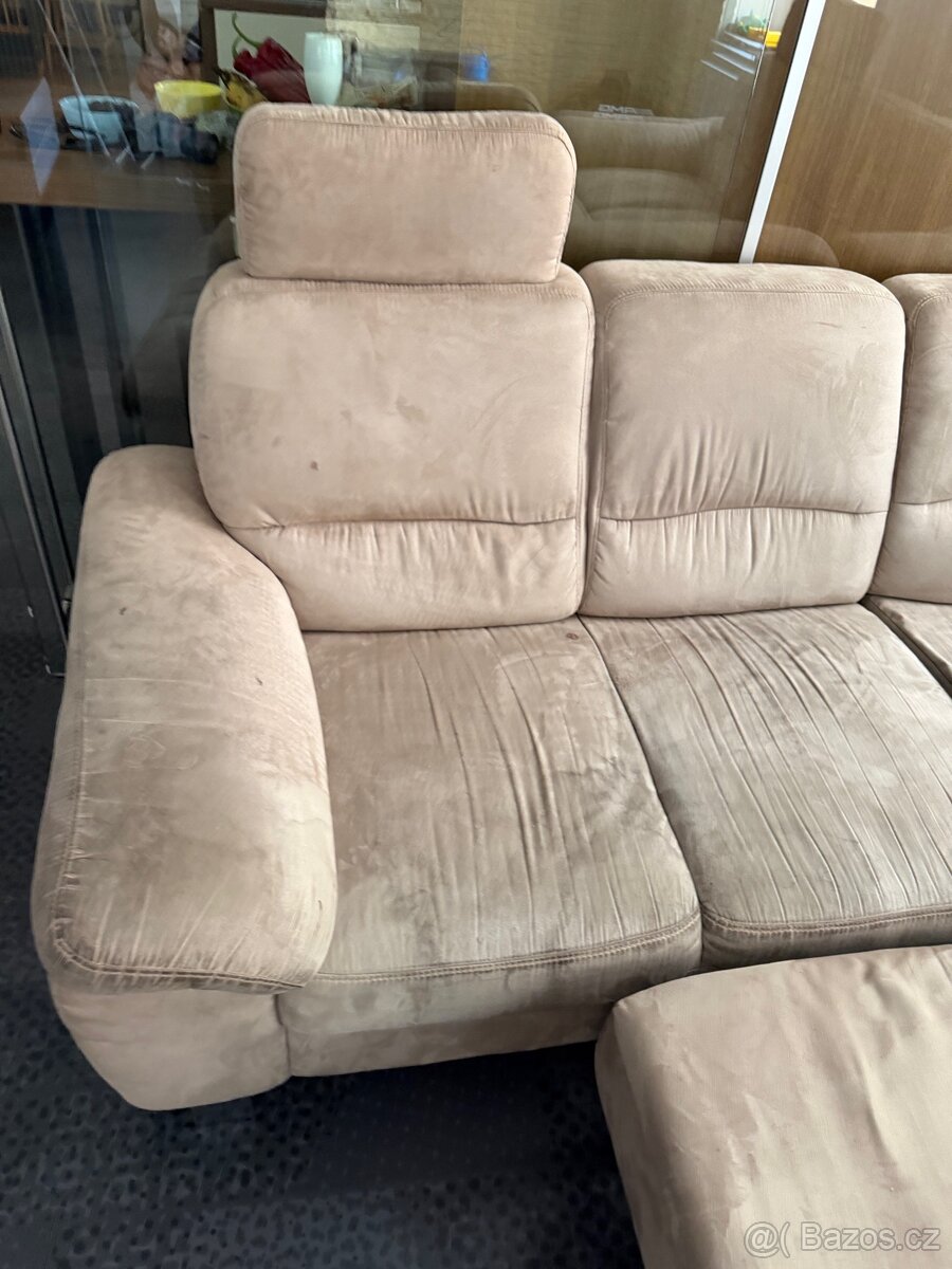 Rohová sedací souprava rozkládací - 5