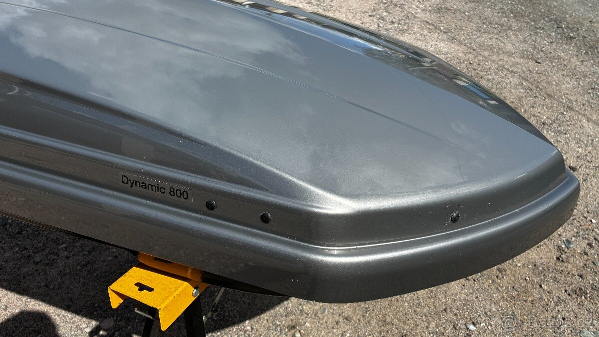 THULE DYNAMIC 800 TMAVĚ ŠEDÁ METALÍZA-LESK,TOPSTAV,JAKO NOVÝ - 5