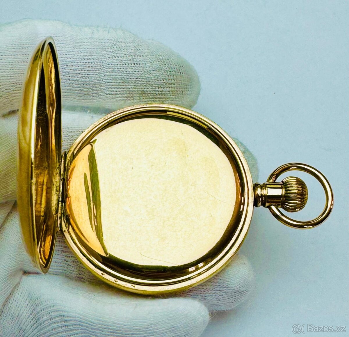 ZACHOVALÉ PÁNSKÉ TŘÍPLÁŠŤOVÉ KAPESNÍ HODINKY OMEGA MLYNÁŘKY - 5