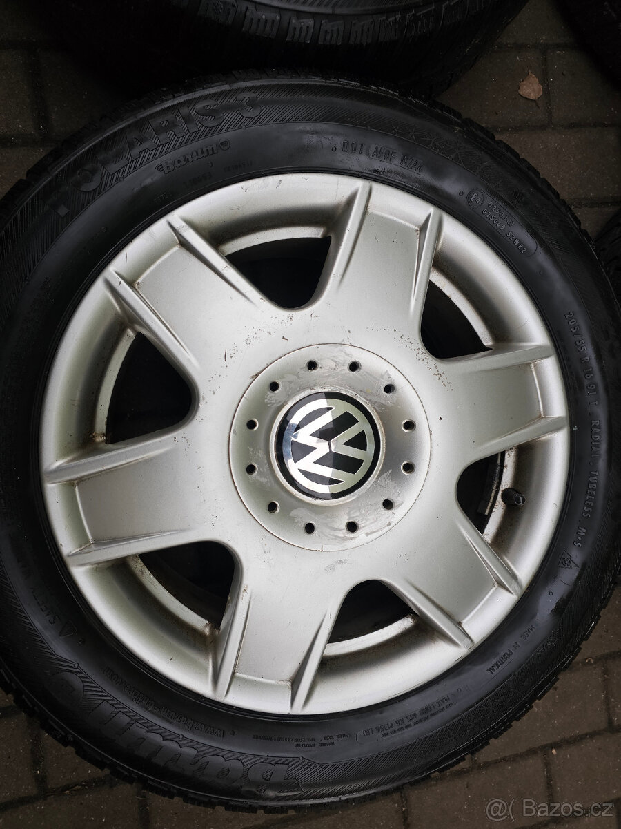 ALU kola zimní VW Golf 4 Bora 5x100 R16 - 5