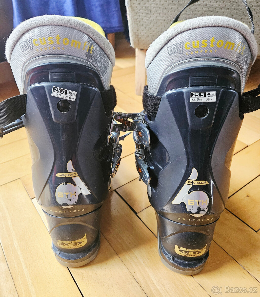 Kompletní lyžařský set (lyže, boty, hole) - 5