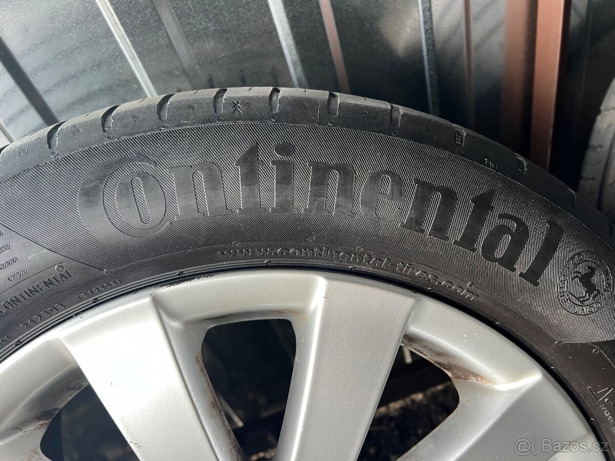 Originální letní sada VW 205/55R16, Continental 5,5mm - 5