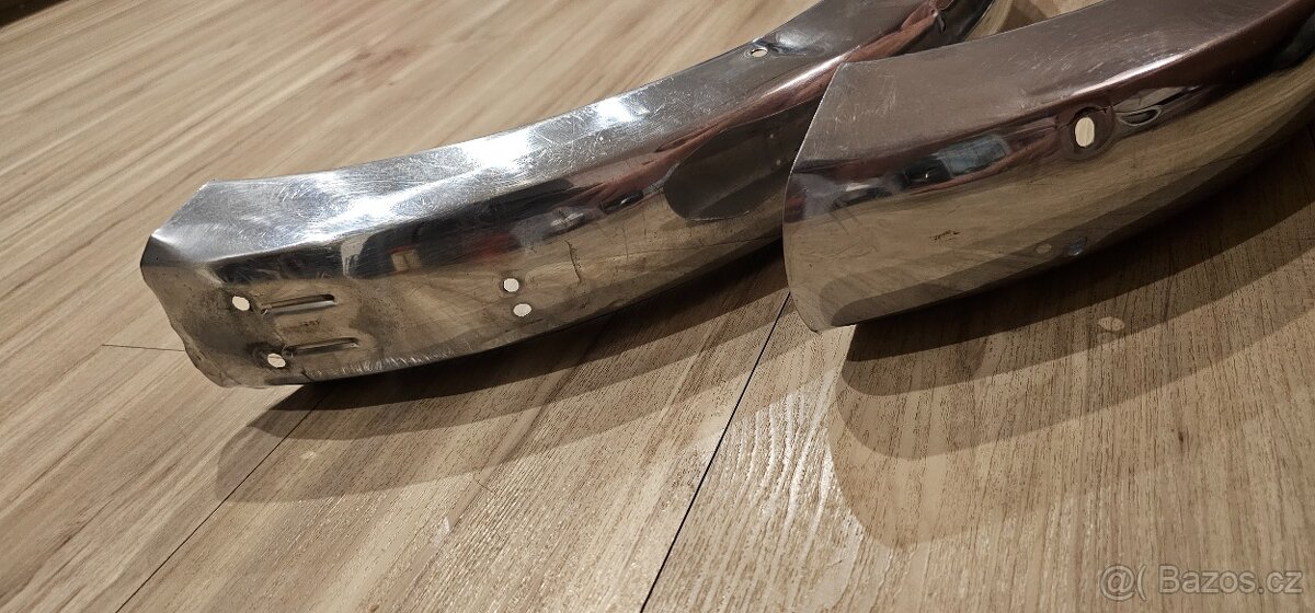 Chromové blatníky na moped - 5