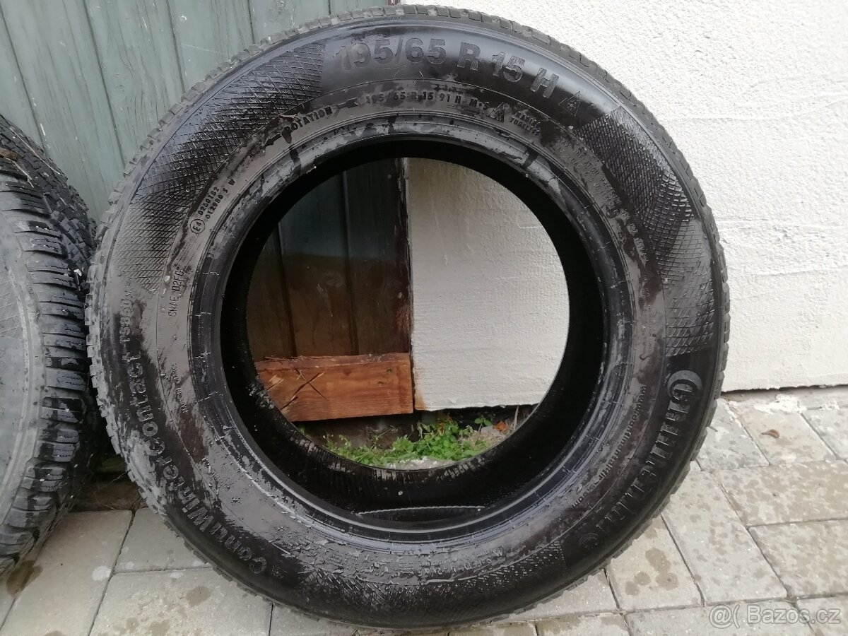 Zimní KOMPLET sada 195/65 R15 91T, SLEVA - 5