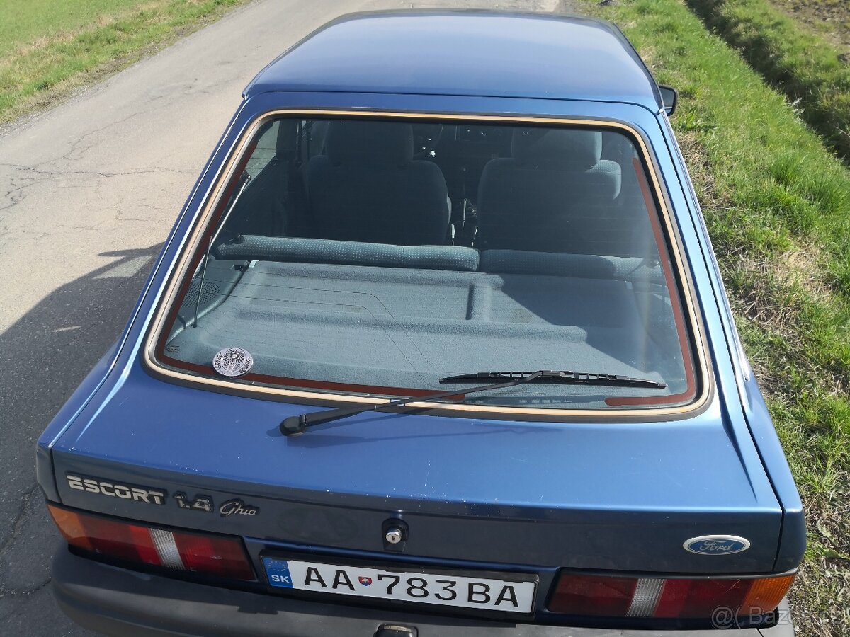 FORD ESCORT 1,4 GHIA, 1987, 98000km, - 5
