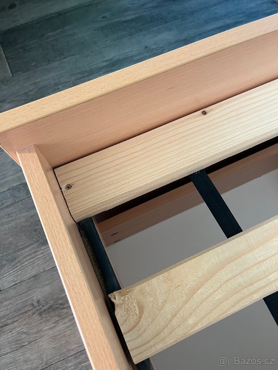 Postel s úložným prostorem 90x200 - 5