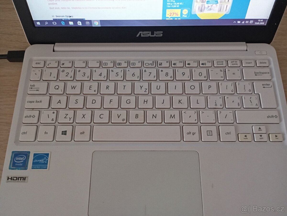 Starý ntb Asus E200HA - 5
