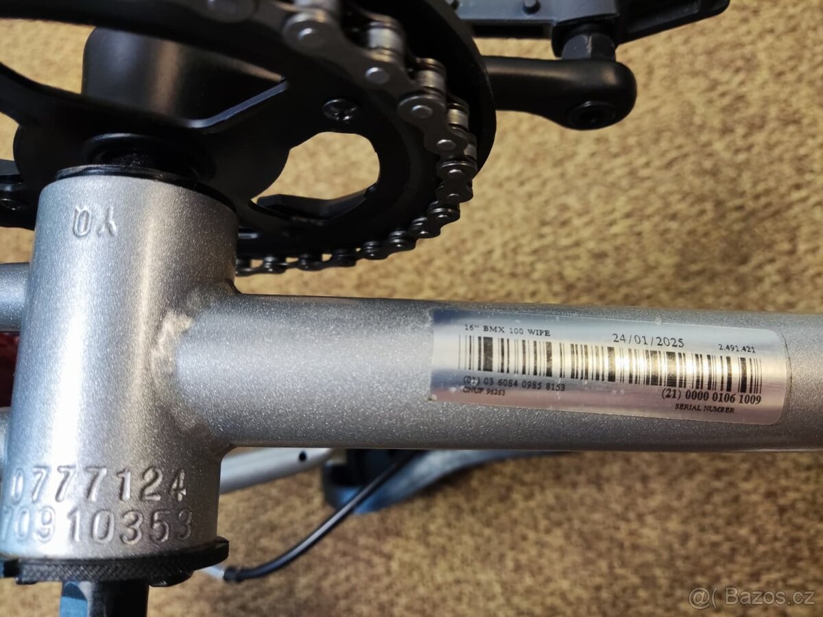 Dětské BMX kolo 16" BTWIN Wipe 500 - 5