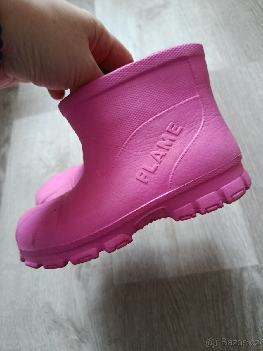 Holínky 27 Mimoň A holínky Flame, Bačkůrky - 5