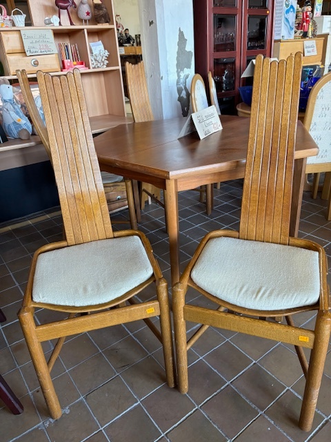 židle s úzkou opěrkou 4ks - 5