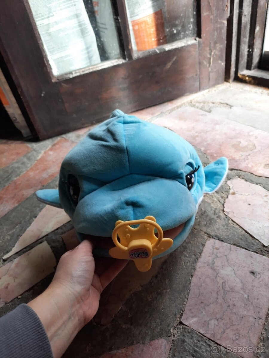 Interaktivní Delfín blu blu a koňík + oblečení+postýlka - 5