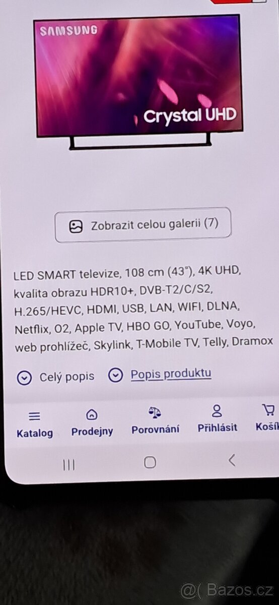 Smart tv Samsung 43" - 5