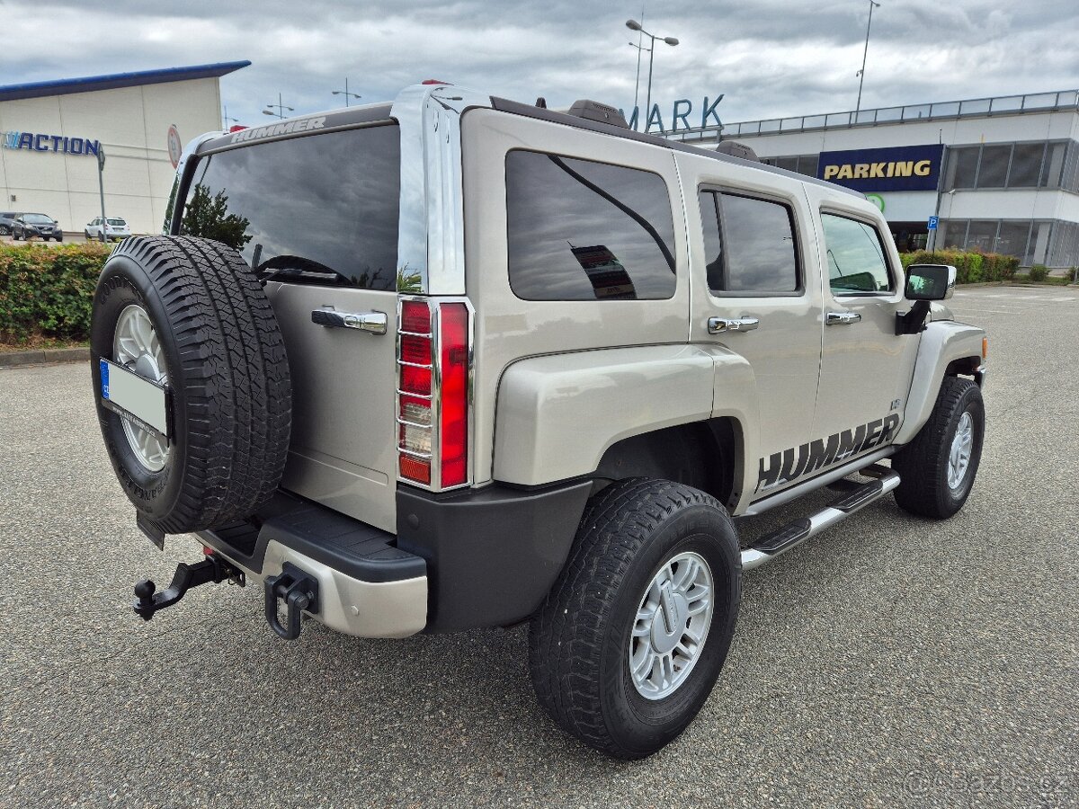 HUMMER H3 3.5i + LPG ⭐164KW EU VERZE TAŽNÉ ZAŘ BEZ KOROZE