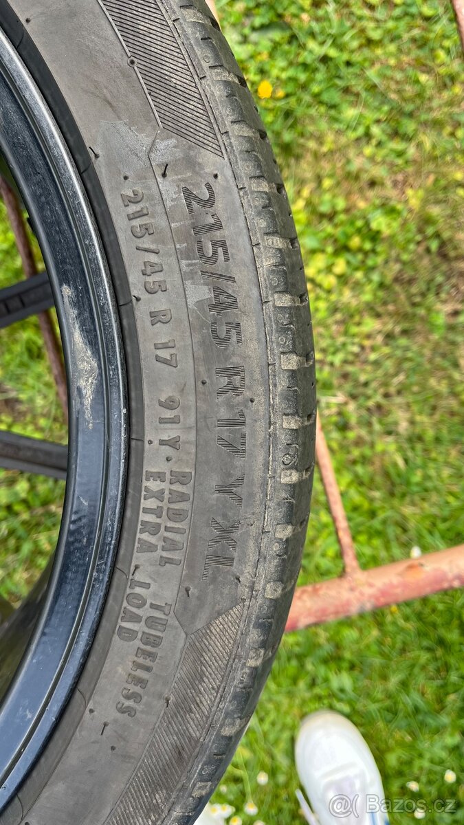 Alu kola 4x100 7,0Jx17 ET 45 - 5