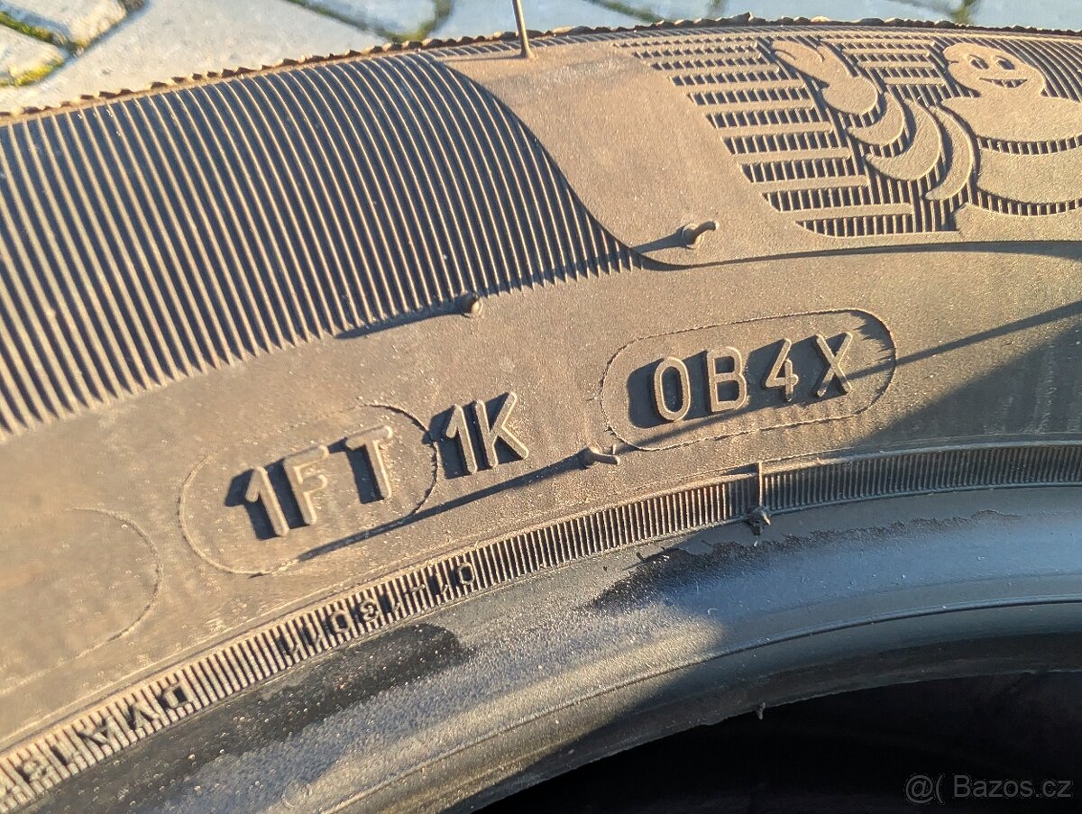 4x letní pneu Michelin Primacy 4, 195/55 R16, jako nové - 5