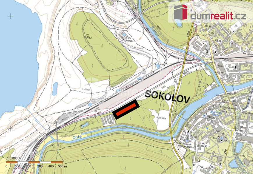 Prodej pozemku 6.203 m2 v Sokolově u Karlových Varů - 5