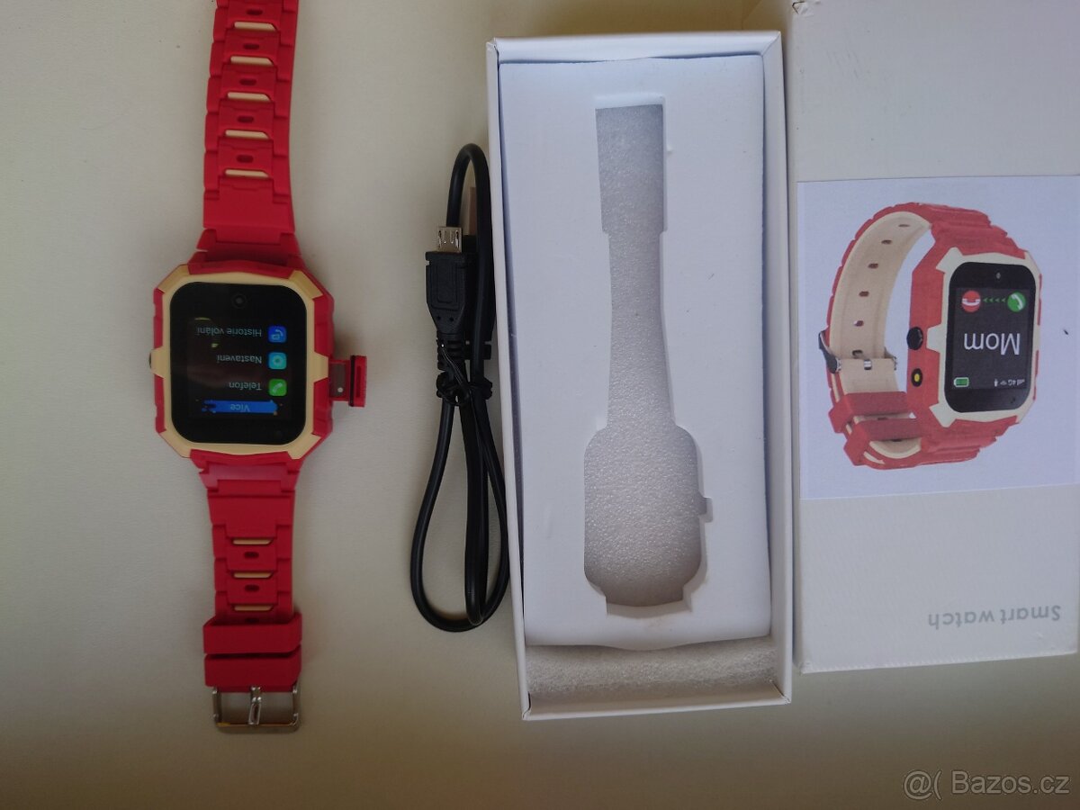 Smart dětské 4G hodinky v Češtině na SIM kartu. - 5