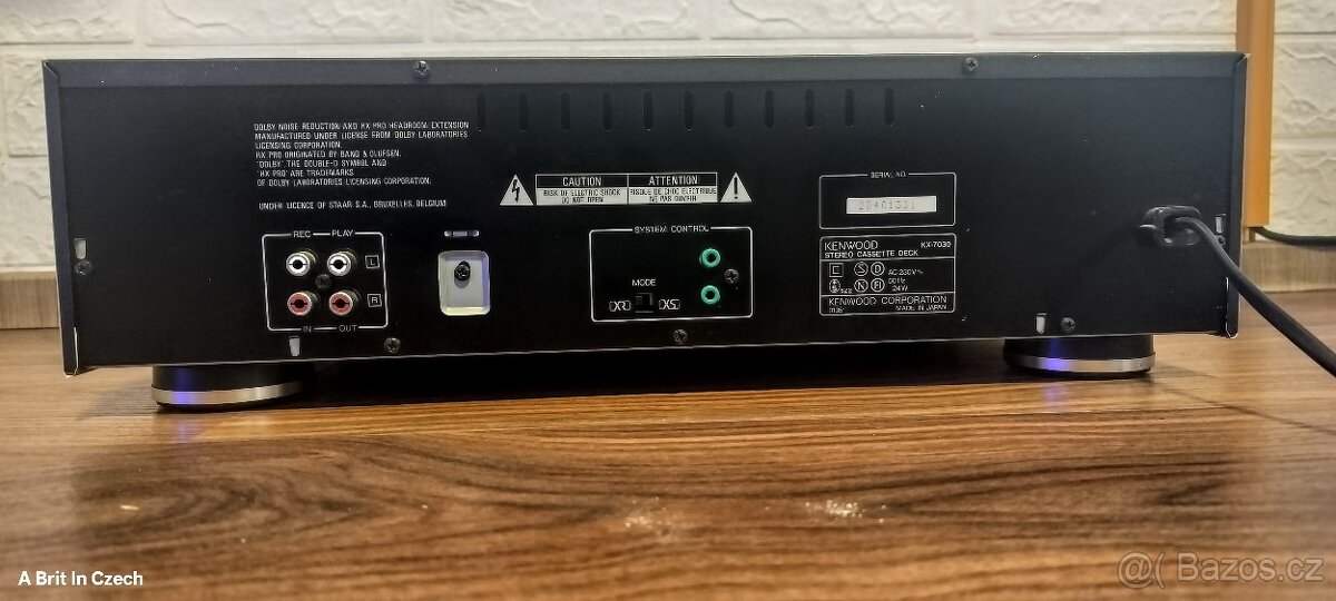 Kenwood KX 7030 3 Head Cassette Deck - 5