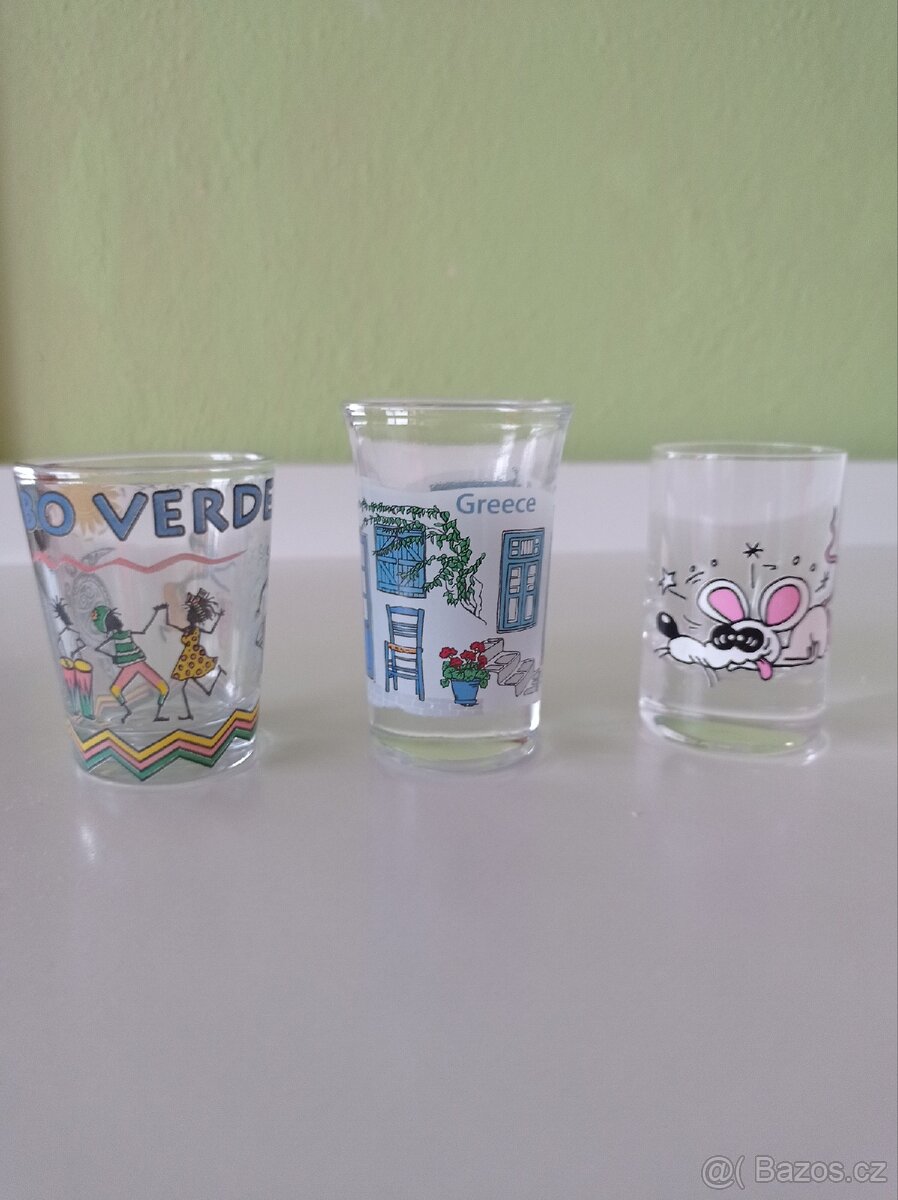 Skleničky, štamprle - 5