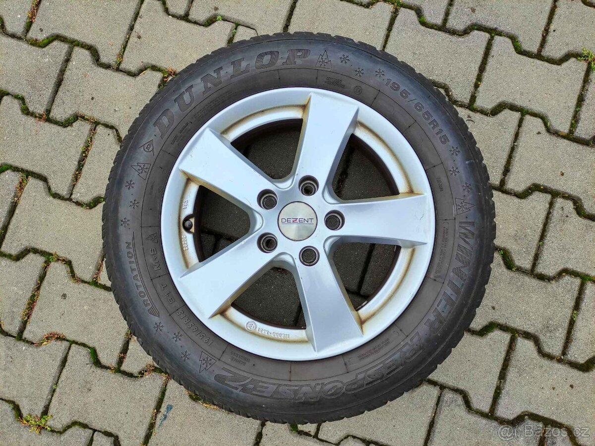ALU KOLA SEAT LEON 15" na ZIMNÍCH 195/65/15 - 5