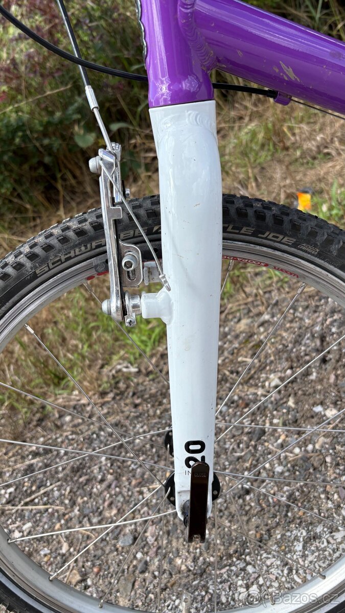 Woom 4 - kola 20", držák na lahev, přehazka 8st. - 5