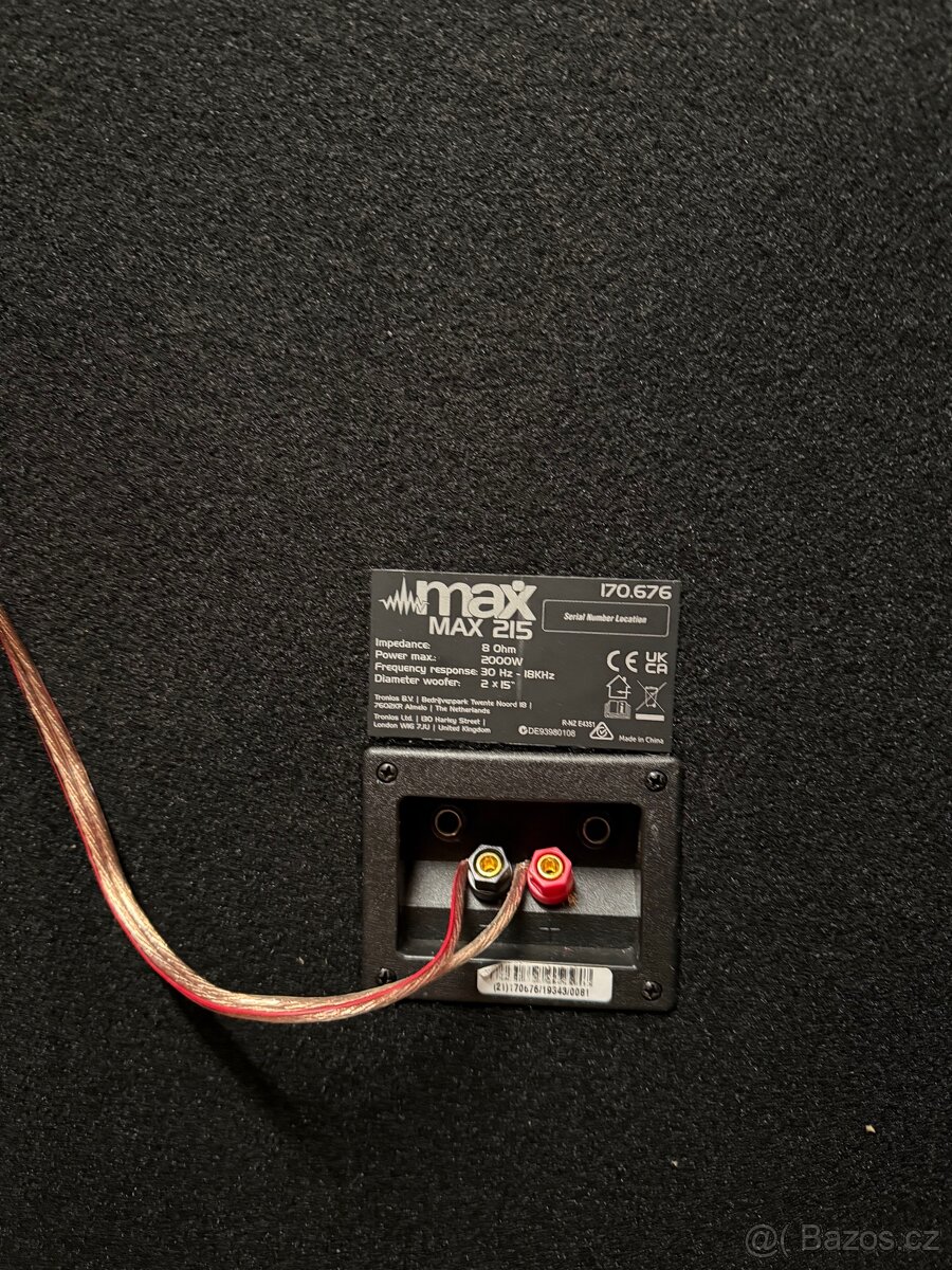 PRODÁM REPRODUKTORY MAX - 5