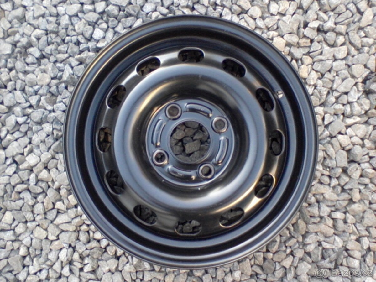 Nové 14 plechové disky Ford Fiesta,Puma,Mazda 121 - 5