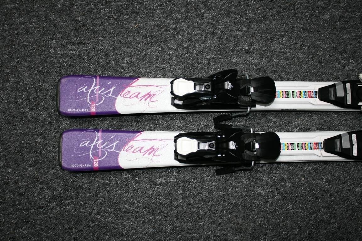 lyže divčí STOCKLI Afris 120cm , lyžaky Nordica - 5