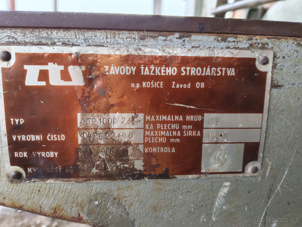 Ruční tabulové nůžky na plech - 5