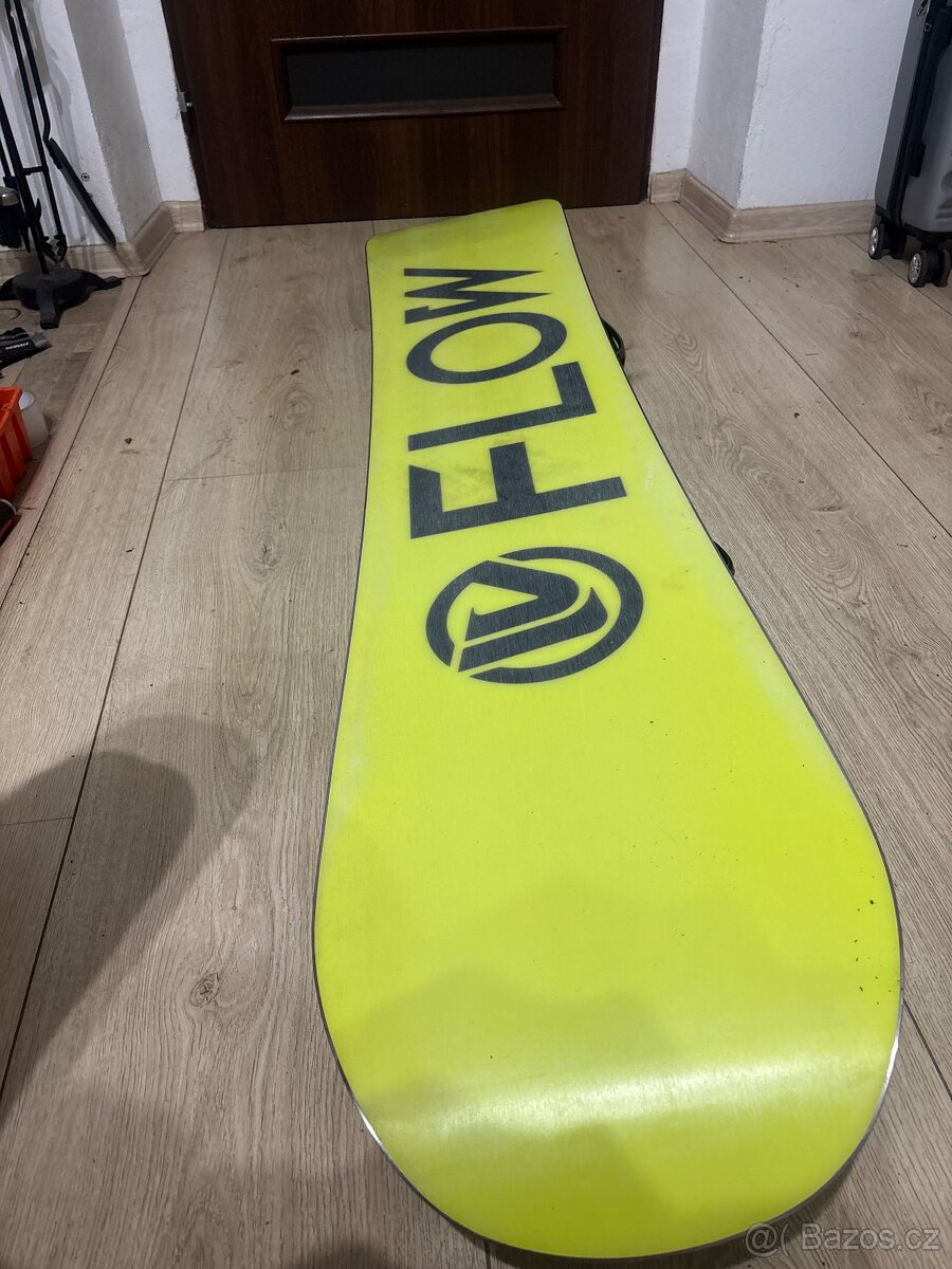Snowboard Flow Viper 159W plus vazani Gravity - 5
