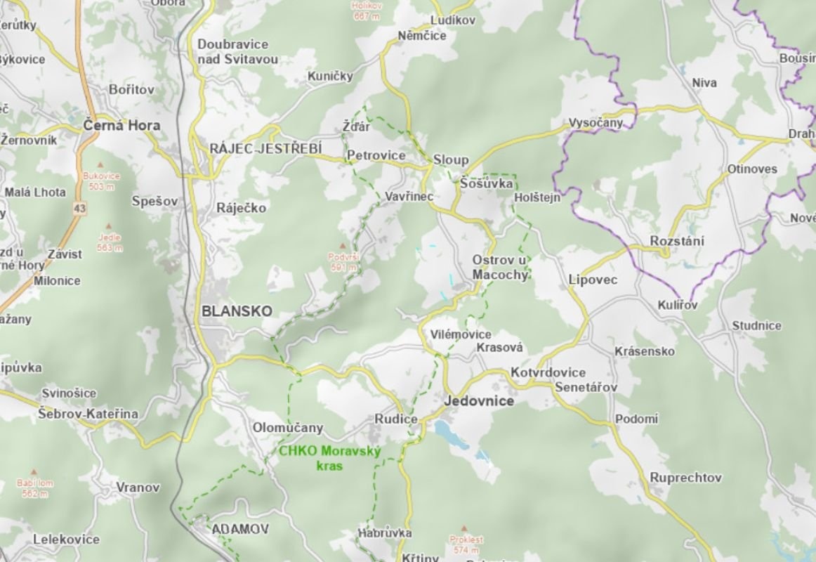 Prodej louky v k.ú. Ostrov u Macochy - 5