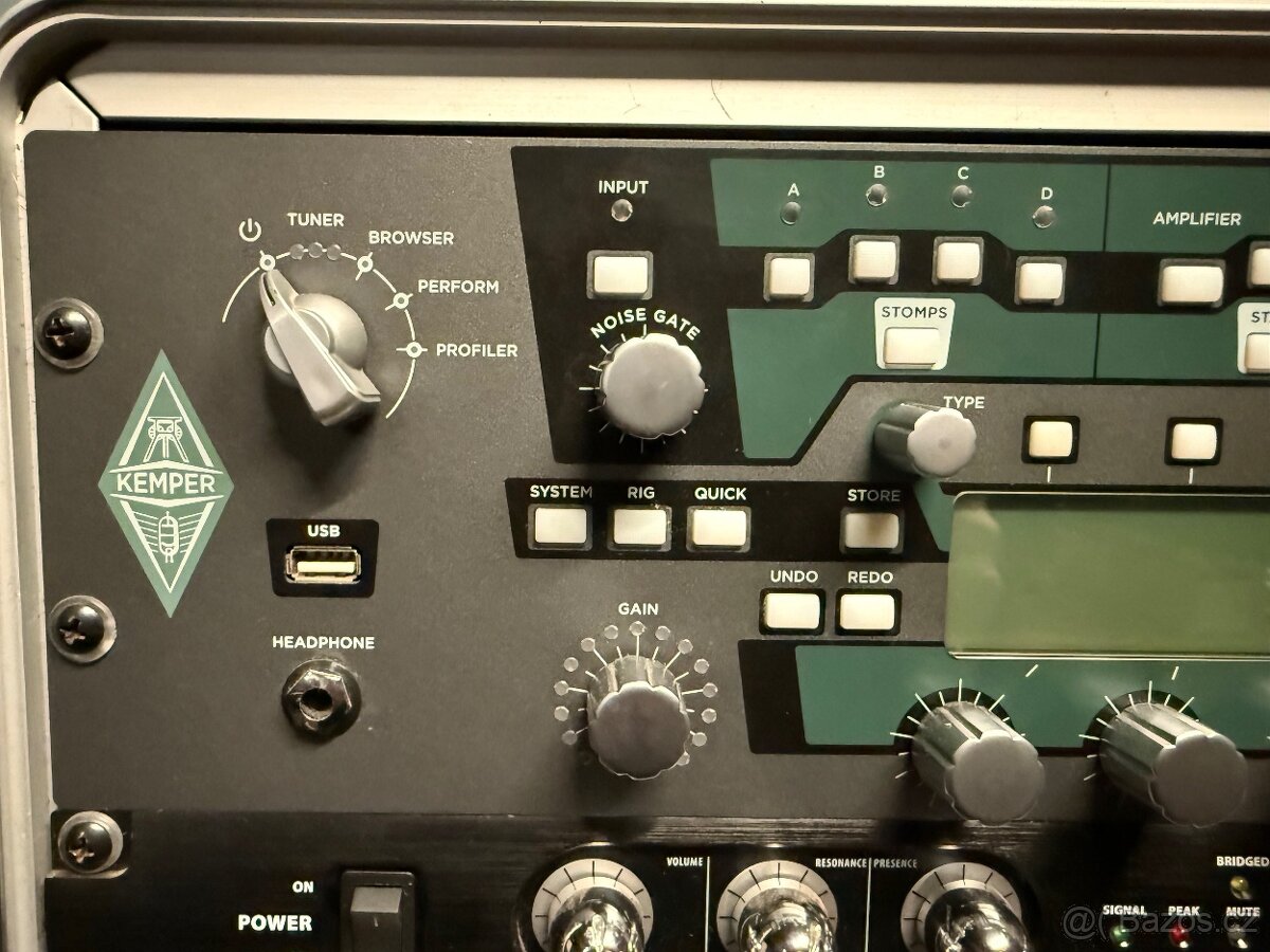 KOMPLET Kemper Profiler Rack + Remote + Pedál + PowerAmp – - 5