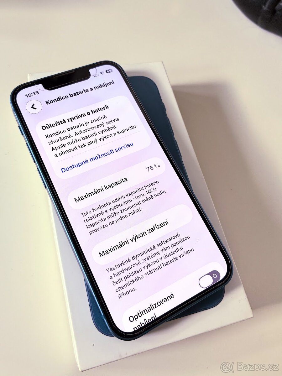 Apple Iphone 13 mini, 128 gb, modry - BRNO - 5