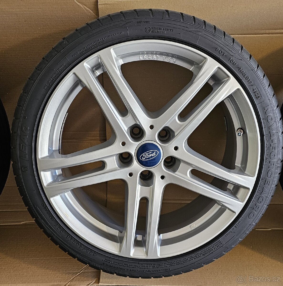 Alu disky 18", 5x108, ET 48, šířka 8J - 5