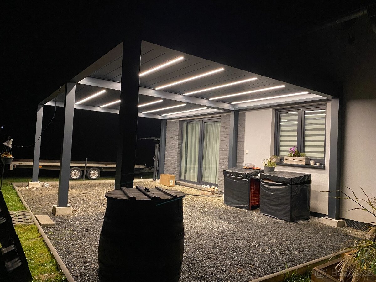 Luxusní bioklimatické hliníkové pergoly - 5