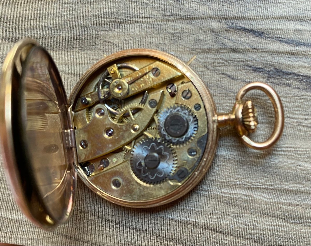 zlaté kapesní hodinky - 5