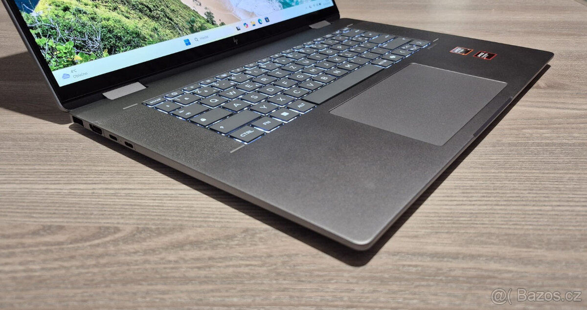 HP, Ryzen 7-8840HS 8/16x 5,1GHz, 16GB DDR5, 512GB SSD, 8hod. - 5