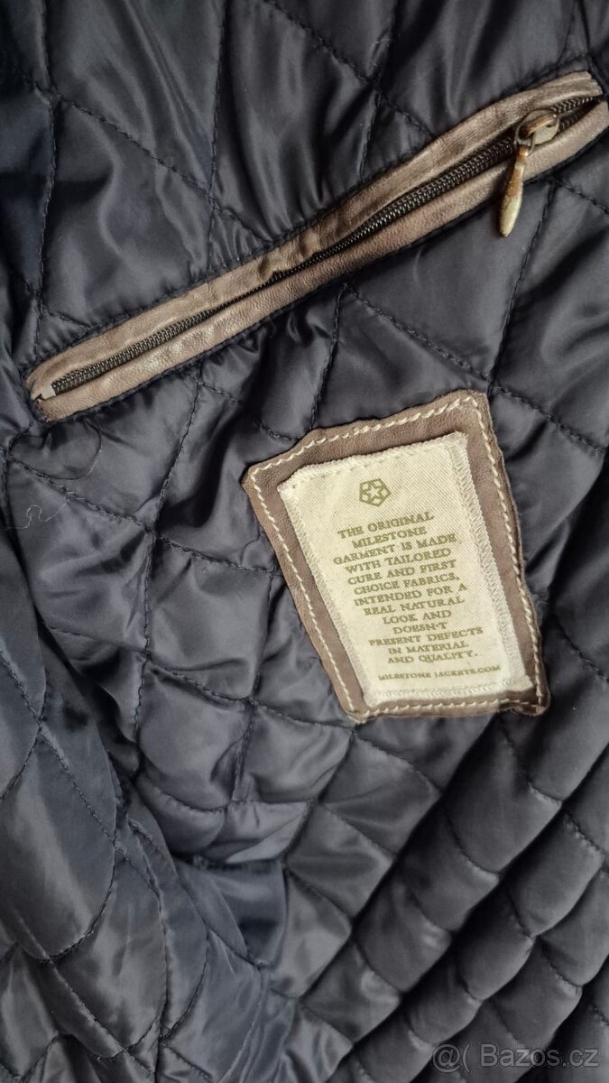 Kožená bunda - parker - 5