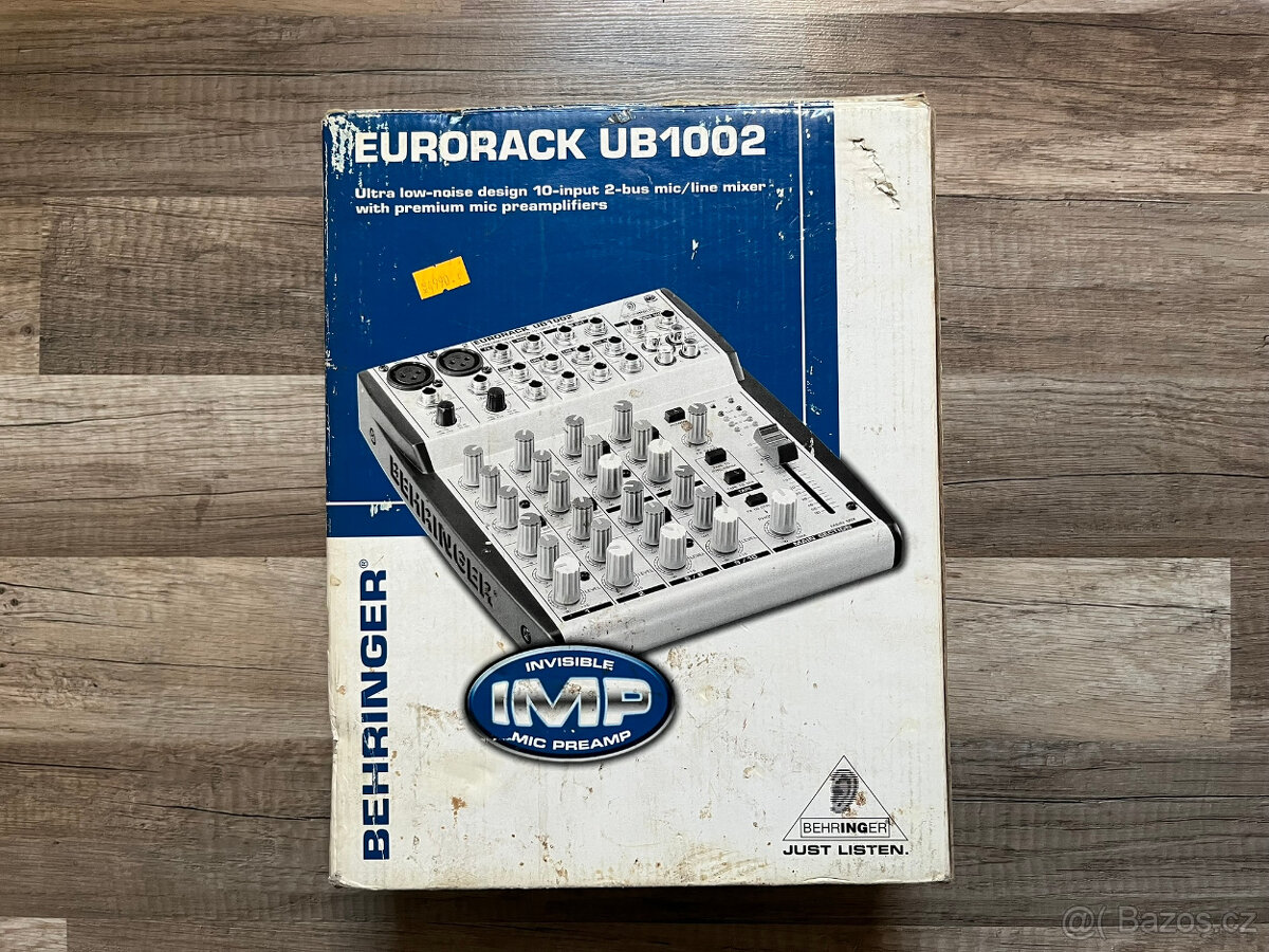 Mixážní pult Behringer Eurorack UB1002 - 5