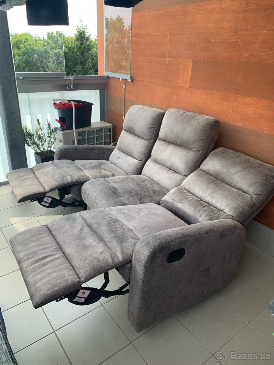 Sedačka d:175cm h: 95cm v: 96cm - 5