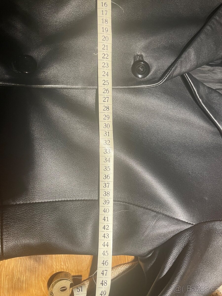 Dámský kožený kabát - 5