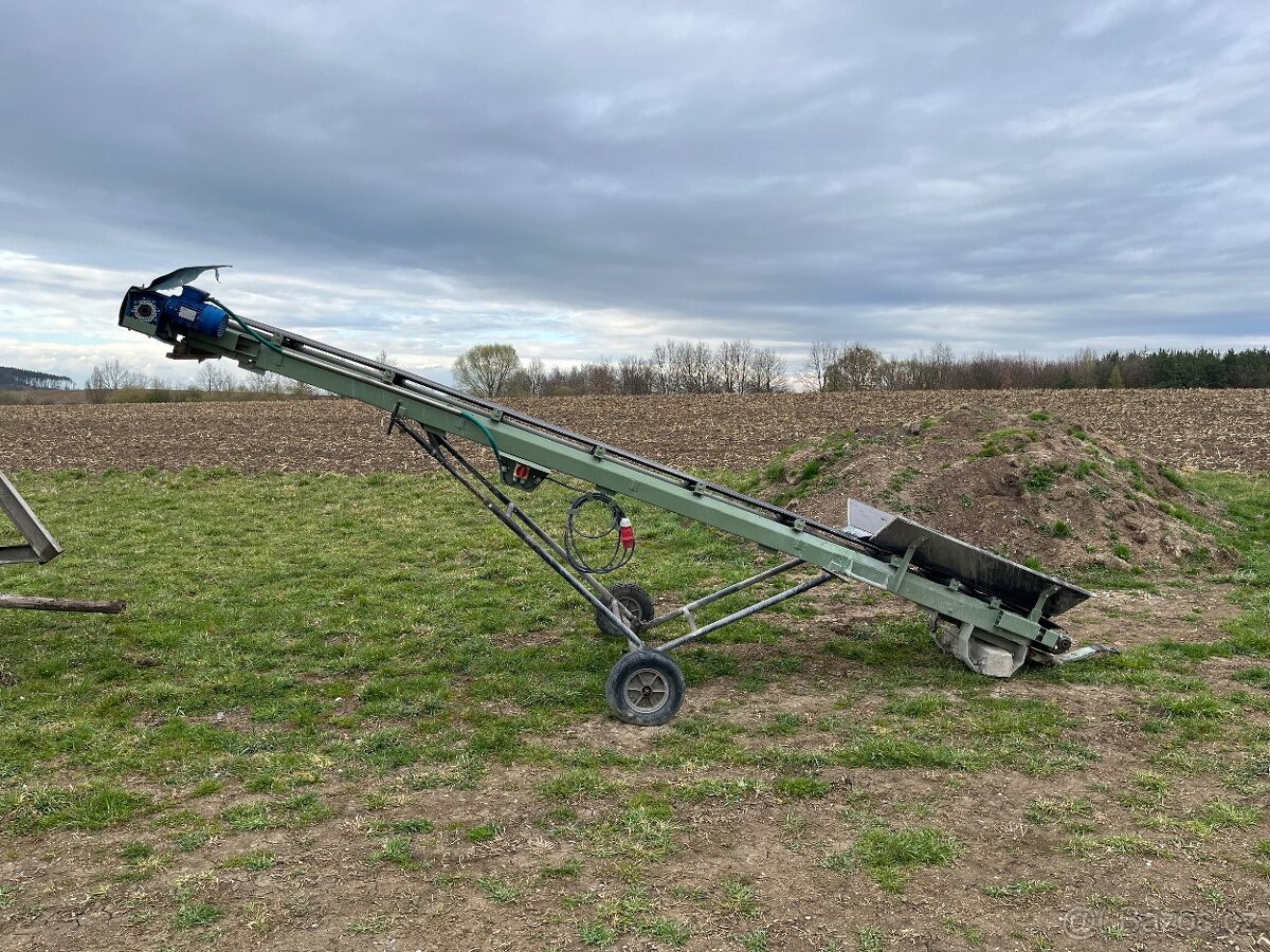 Pásový dopravník a míchačka - 5