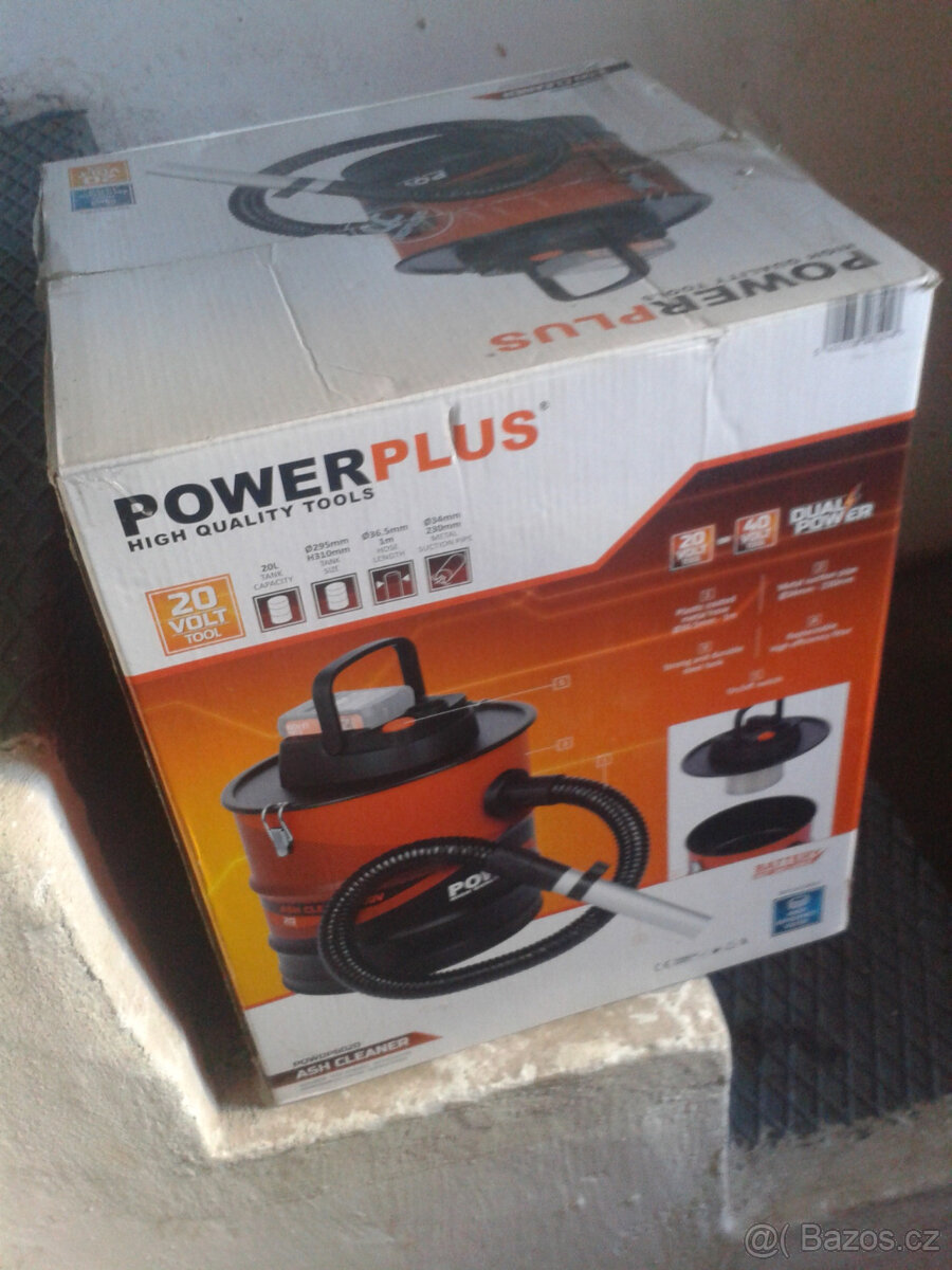 POWER PLUS sekacka a vysavac akumulatorovy - 5