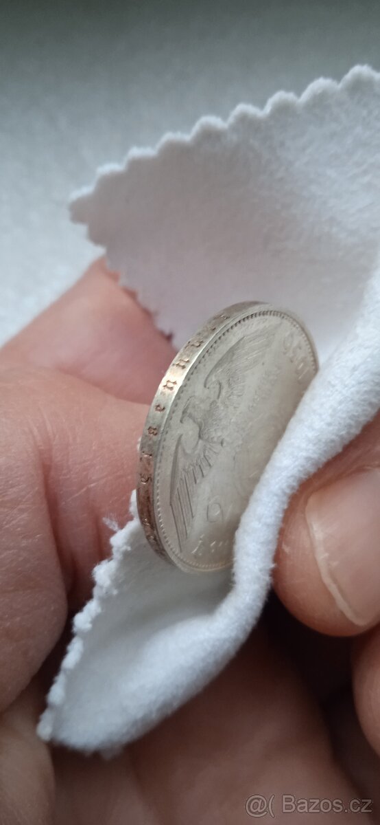 2 Reichsmark 1936 J (Říšská 2 marka) - 5