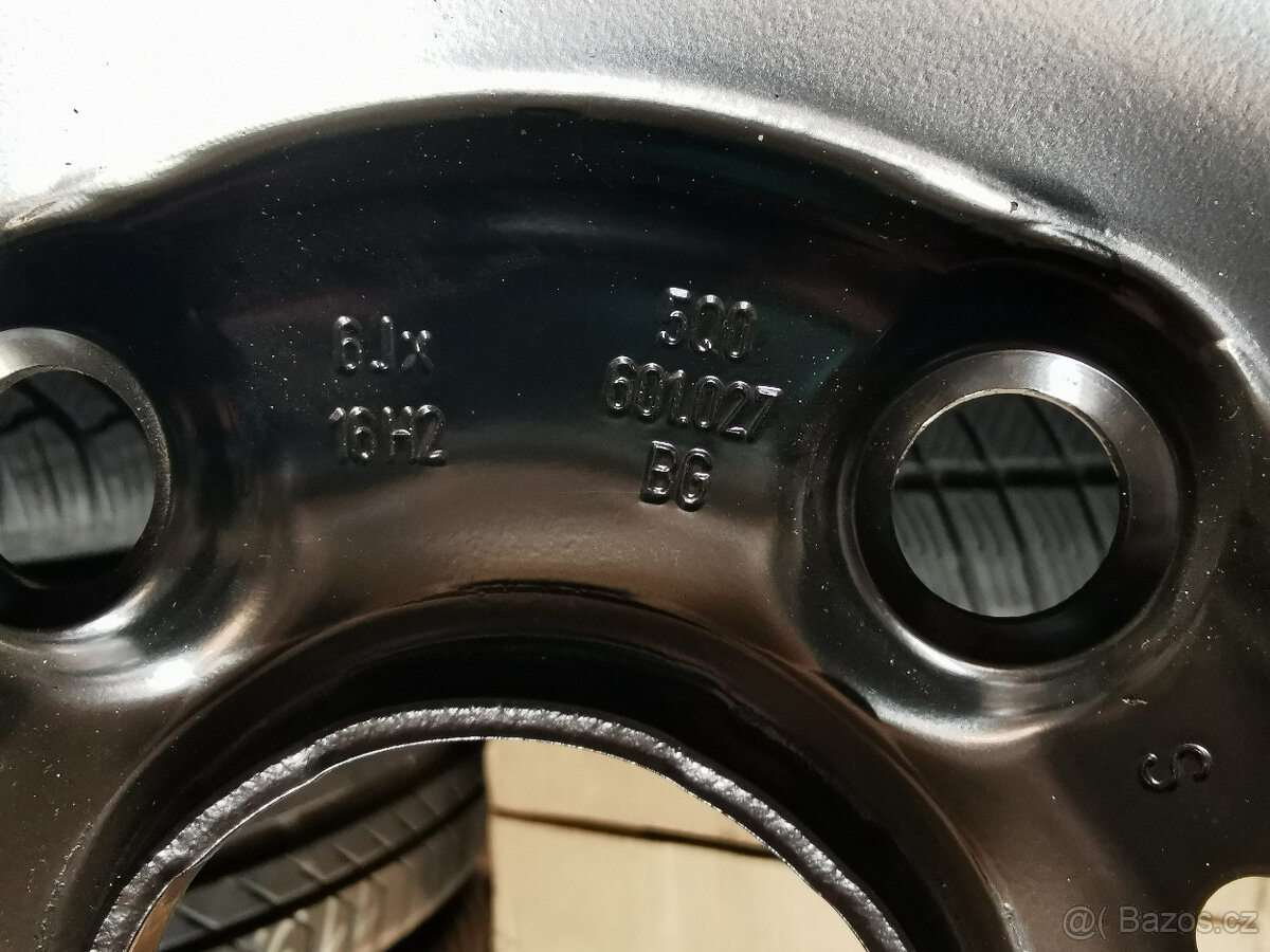 205/55R16 zimní pneu 6x16 5x112 ET48 octavia III - 5