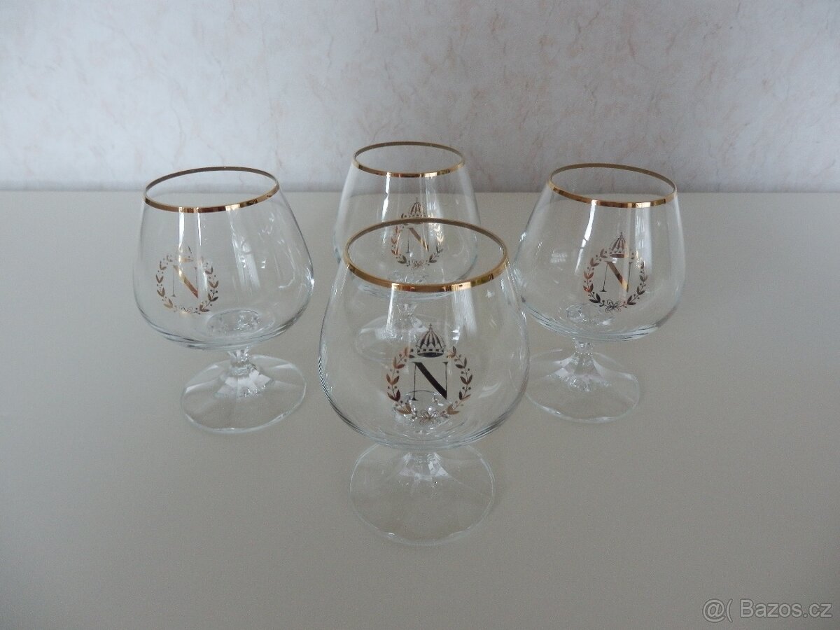 Sklenice, napoleonky, číše, panáky, skleničky... - 5